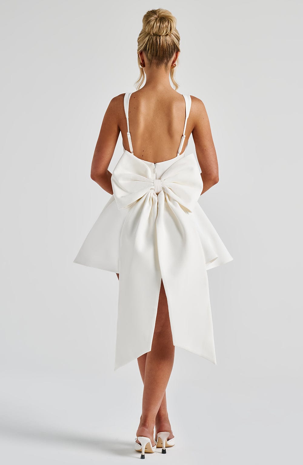 Rue Mini Šaty - Slonová kost