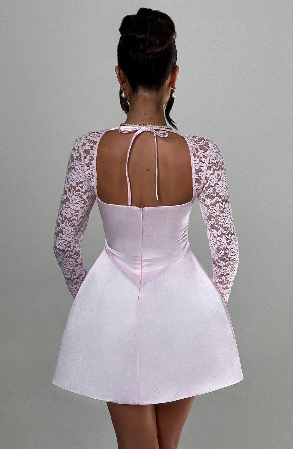 Sadie Mini Šaty - Růžová