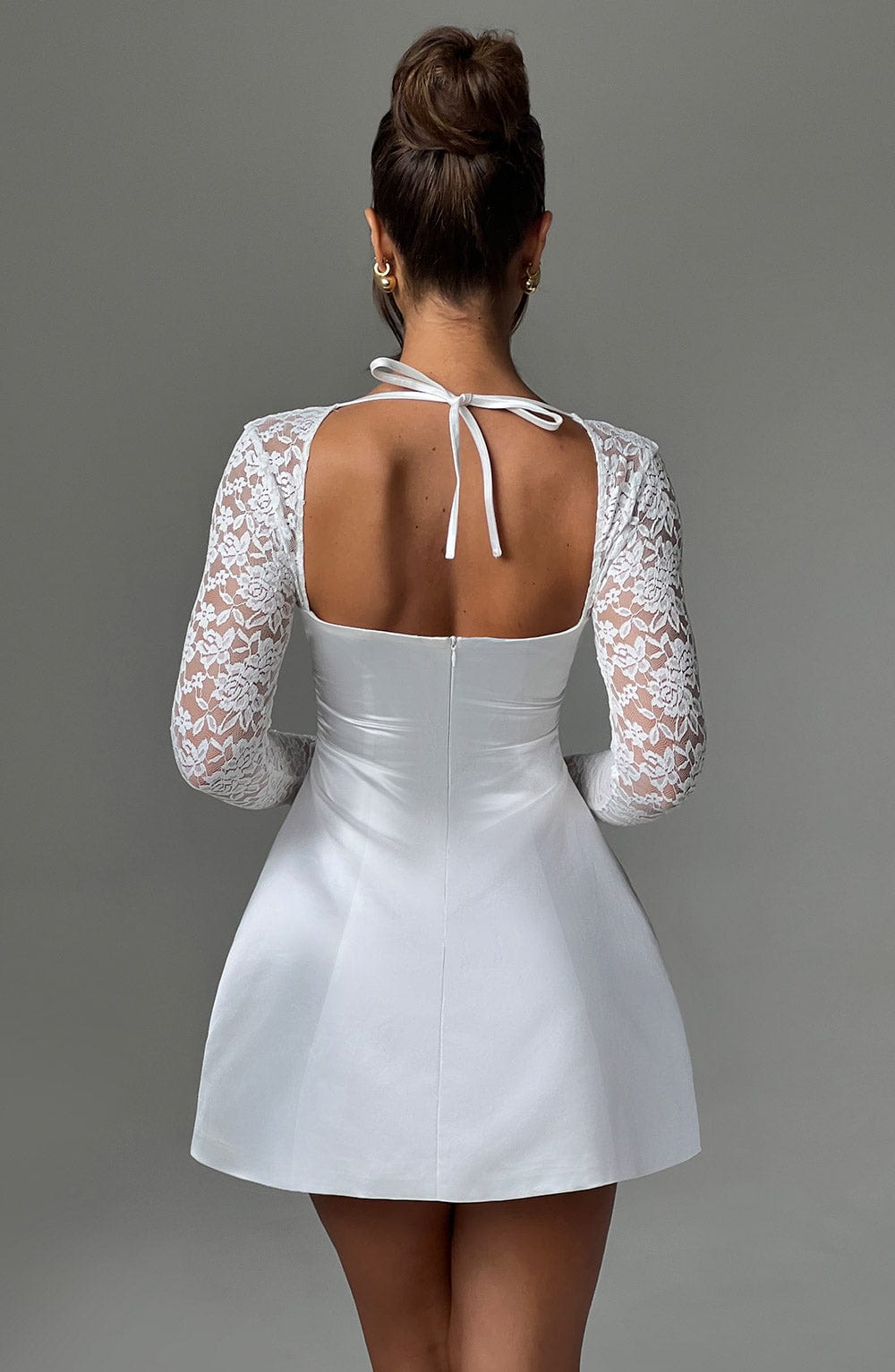 Mini šaty Sadie - slonová kost