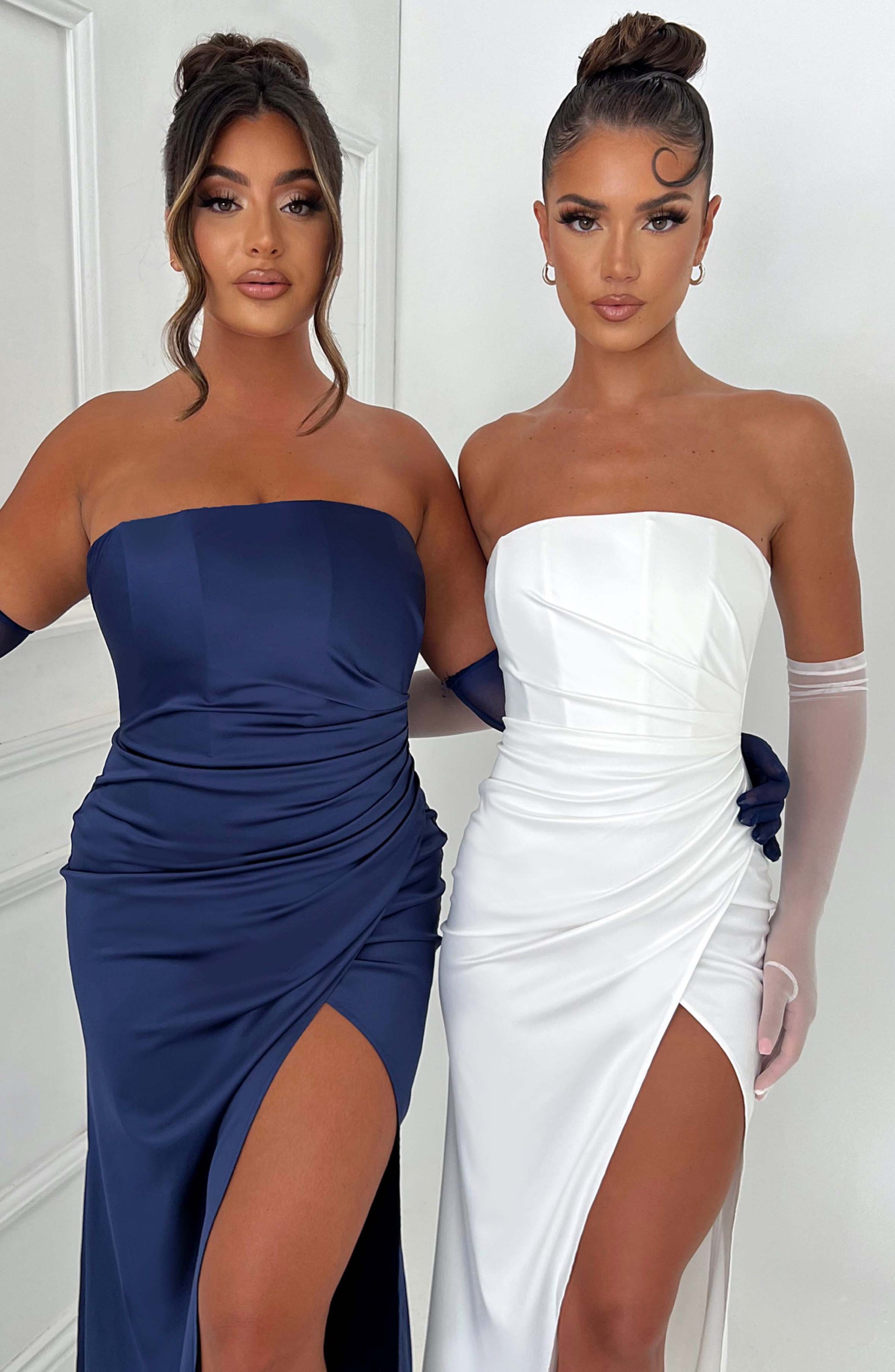 Safiya Maxi Šaty - Slonová kost