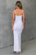 Saskia Maxi Šaty - Bílá