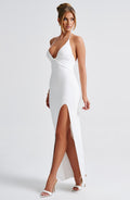 Maxi šaty Siaira - Bílá