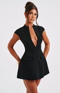 Suri Mini Šaty - Černá