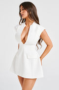 Suri Mini Šaty - Slonová kost