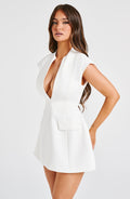 Suri Mini Šaty - Slonová kost