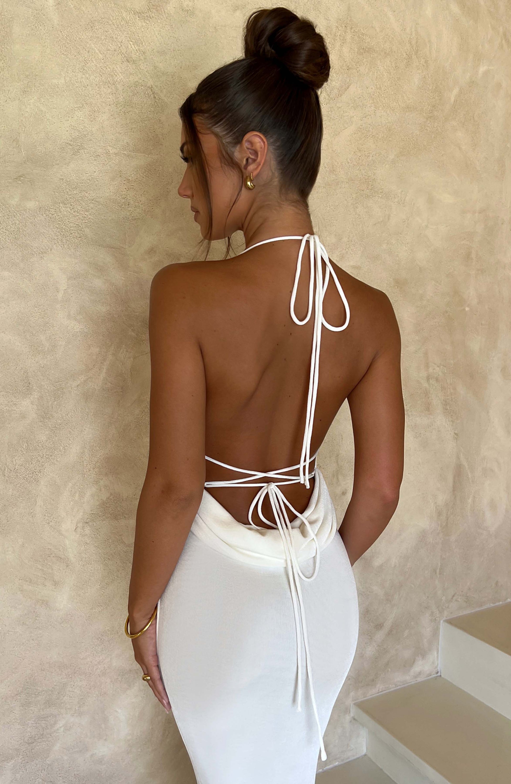 Talisa Maxi Šaty - Slonová kost