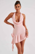 Tash Mini Šaty - Růžová