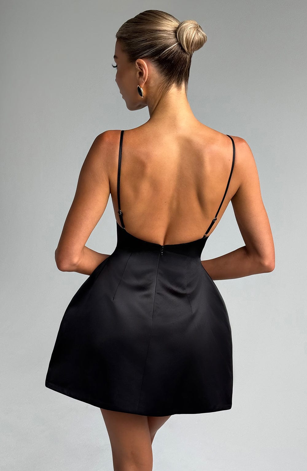 Tate Mini Šaty - Černá