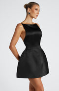 Tate Mini Šaty - Černá