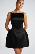 Tate Mini Šaty - Černá