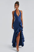 Šaty Veronique Maxi - Tmavě modré