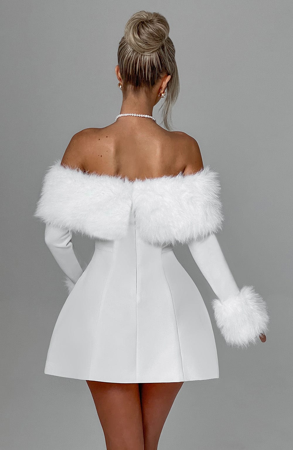 Villanelle Mini Šaty - Ivory