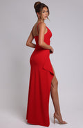 Violetta Maxi Šaty - Červená