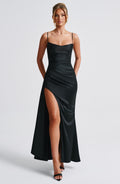 Winona Maxi Šaty - Černá