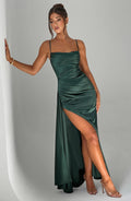 Maxi šaty Winona - Smaragdové