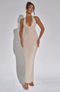 Zayde Maxi Šaty - Béžová