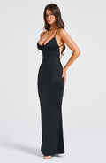 Zelda Maxi Šaty - Černá