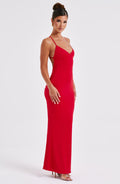 Zelda Maxi šaty - Červená