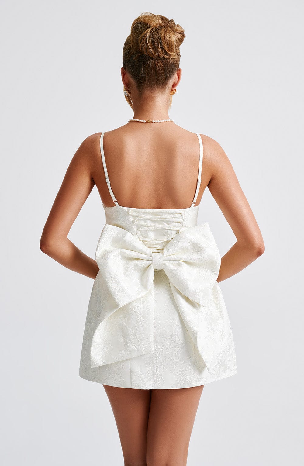 Zoella Mini Šaty - Ivory